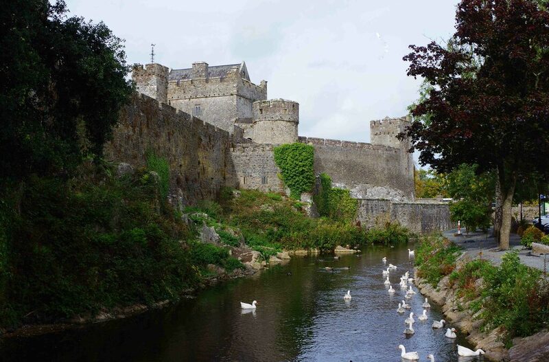 Cahir Castle and the River Suir