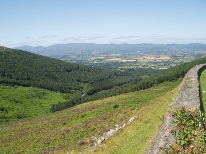 The Vee Gap, Knockmealdown Mountains