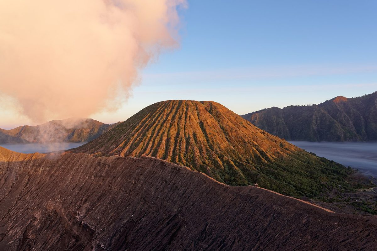 Mount Bromo Java Indonesia eco-tourism volcano — book Java eco-stays via IMPT